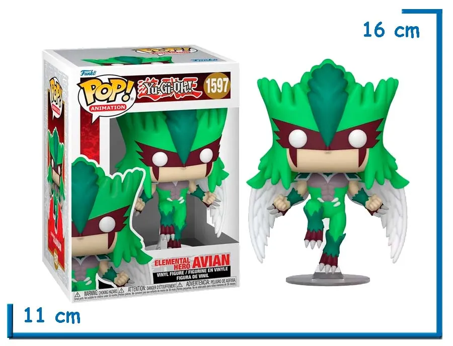 FUNKO POP ELEMENTAL HERO AVIAN YU-GI-OH!