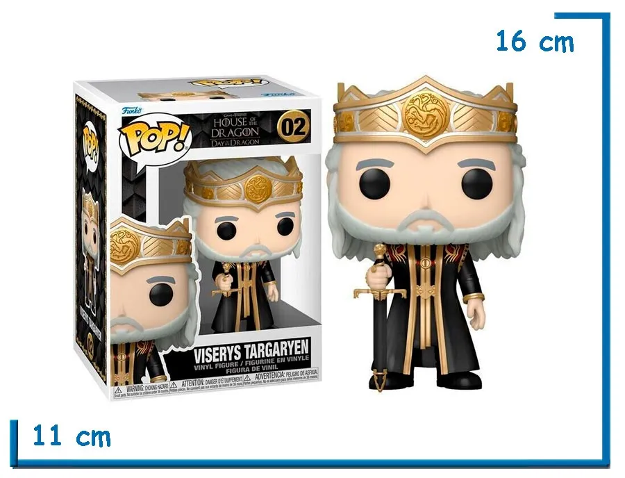 FUNKO POP VISERYS TARGARYEN HOUSE OF THE DRAGON