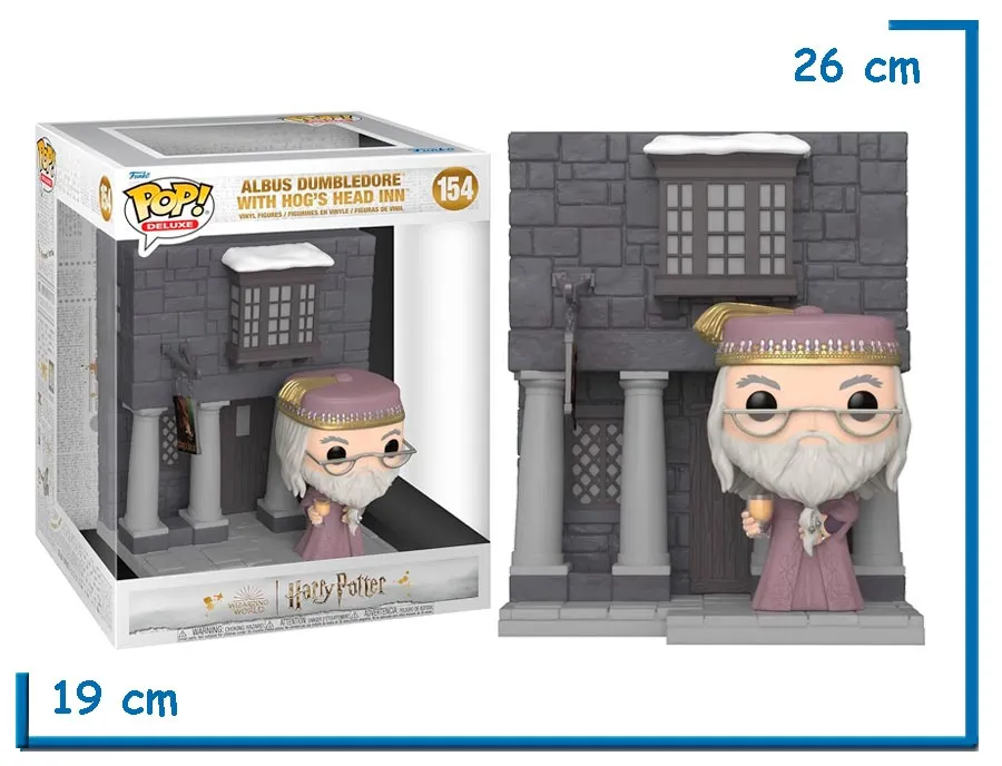 FUNKO POP DELUXE DUMBLEDORE WITH HOGS HEAD INN HARRY POTTER