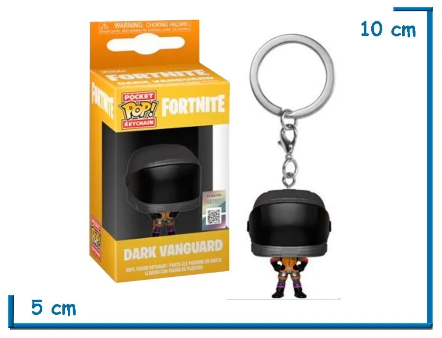 FUNKO POP LLAVERO DARK VANGUARD FORTNITE