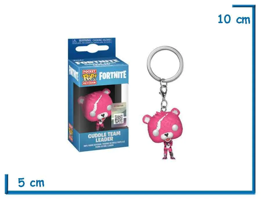 FUNKO POP LLAVERO CUDDLE TEAM LEADER FORTNITE