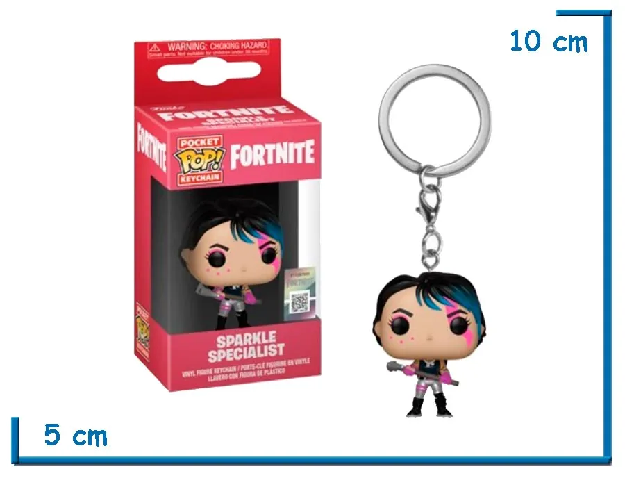 FUNKO POP LLAVERO SPARKLE SPECIALIST FORTNITE
