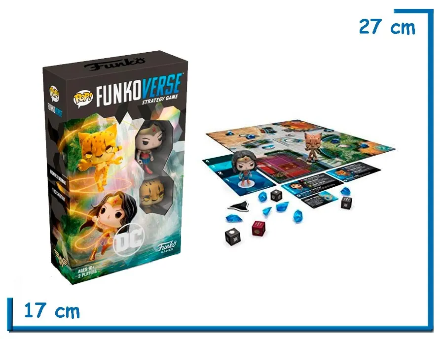 FUNKO POP 2 PACK DC FUNKOVERSE STRATEGY GAME