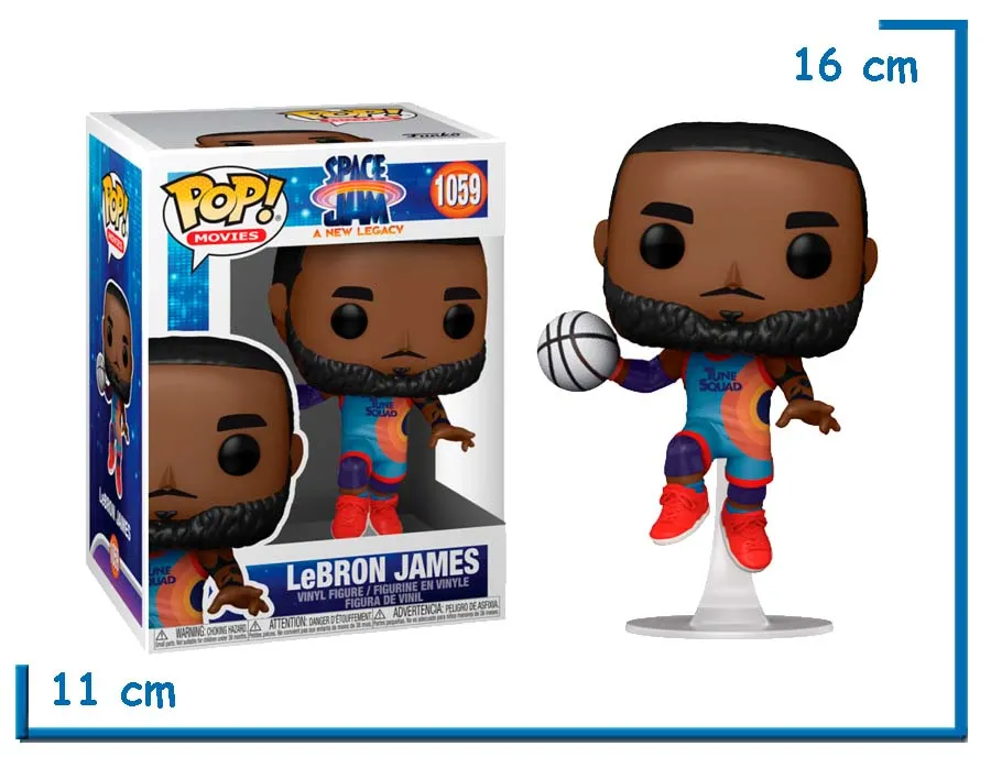 FUNKO POP LEBRON JAMES (LEAPING) SPACE JAM