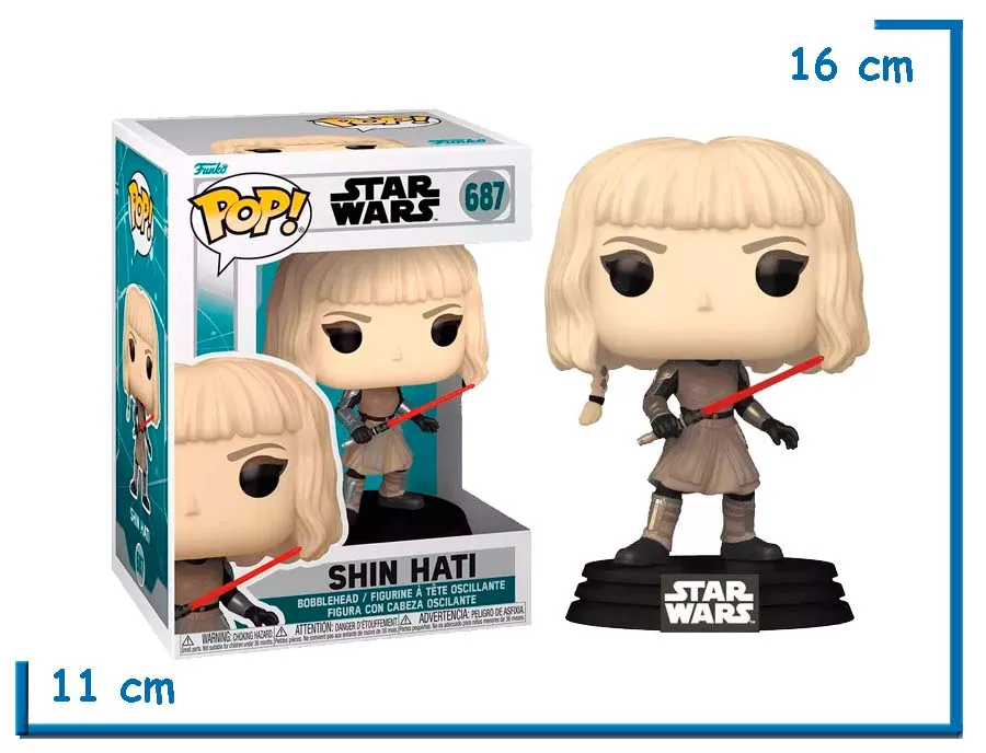 FUNKO POP SHIN HATI STAR WARS