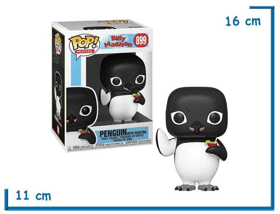 FUNKO POP PENGUIN WITH COCKTAIL BILLY MADISON