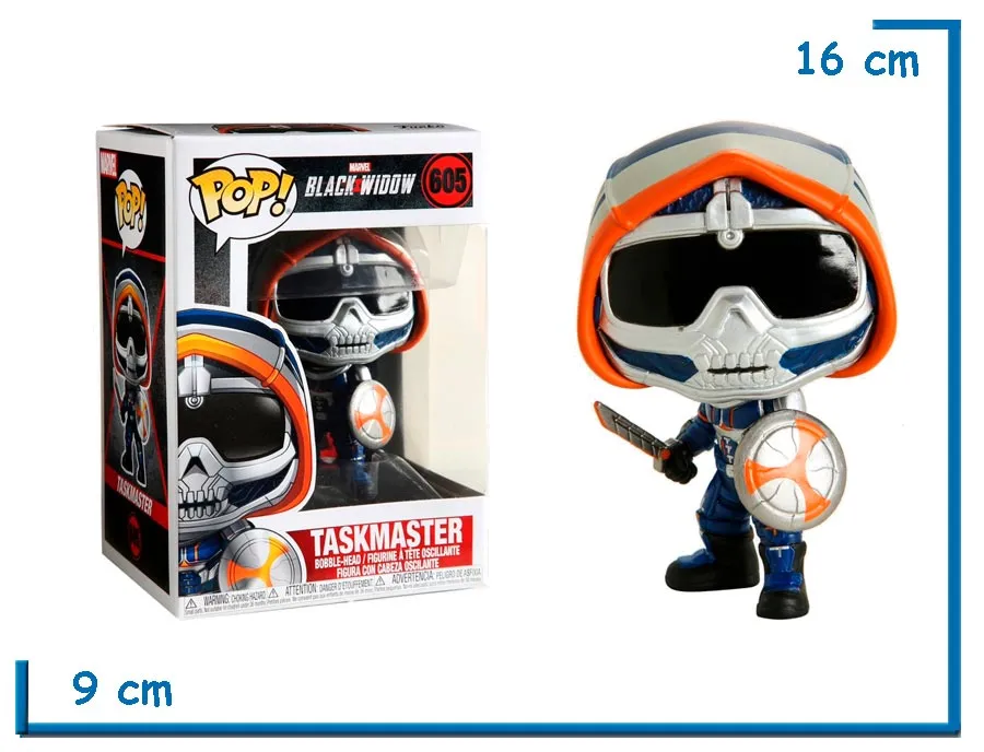 FUNKO POP MBW TASKMASTER WITH SHIELD