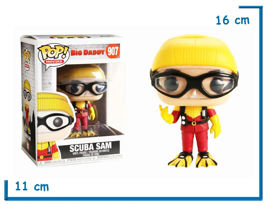 FUNKO POP SCUBA SAM BIG-DADDY
