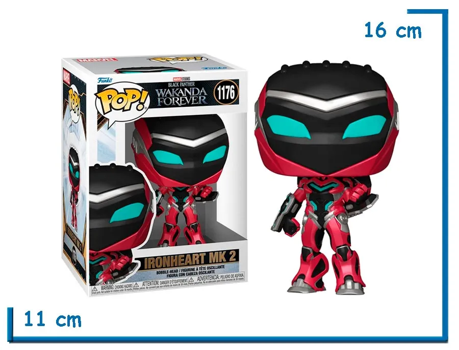 FUNKO POP IRONHEART MK 2 WAKANDA FOREVER