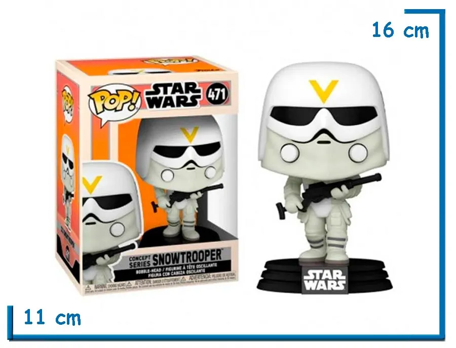 FUNKO POP CONCEPT SERIES SNOWTROOPER SW