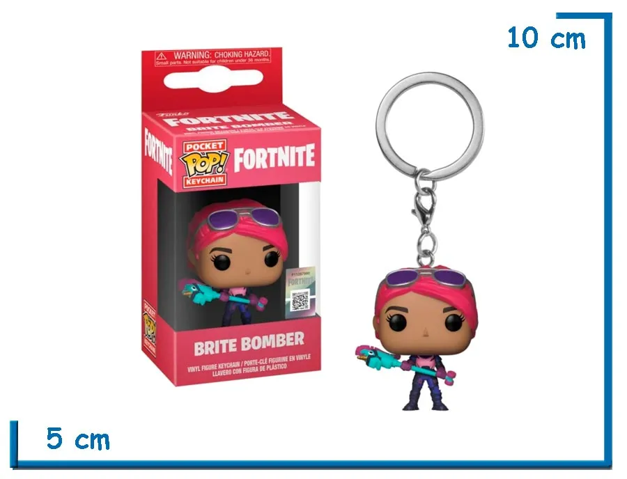 FUNKO POP LLAVERO BRITE BOMBER FORTNITE
