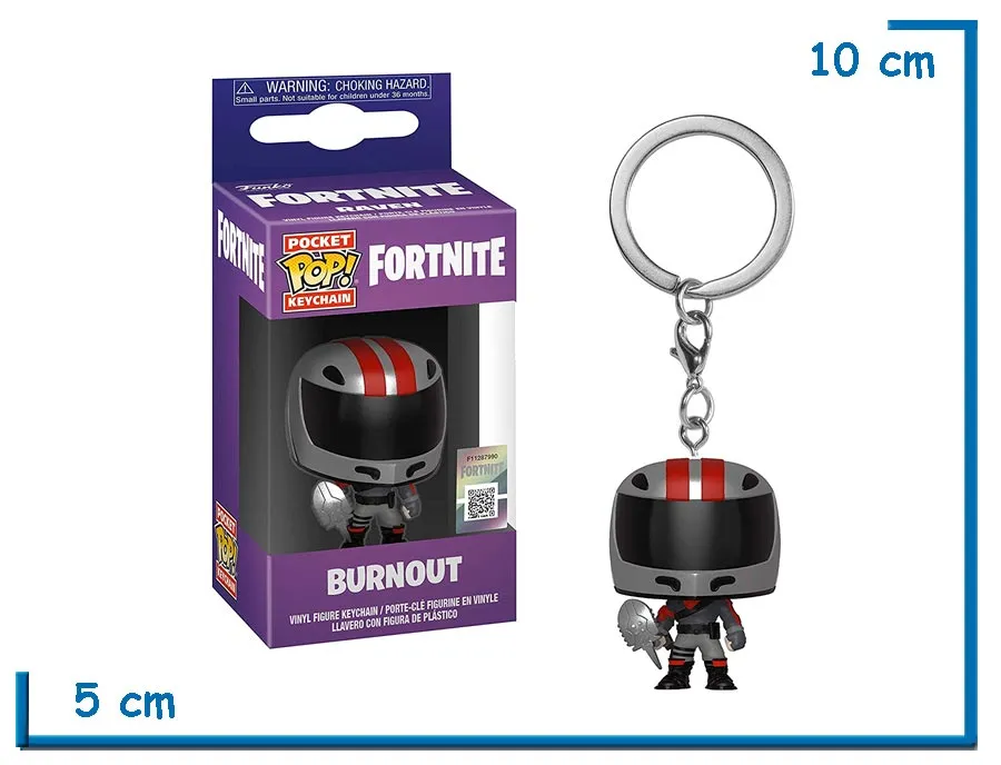 FUNKO POP LLAVERO BURNOUT FORTNITE