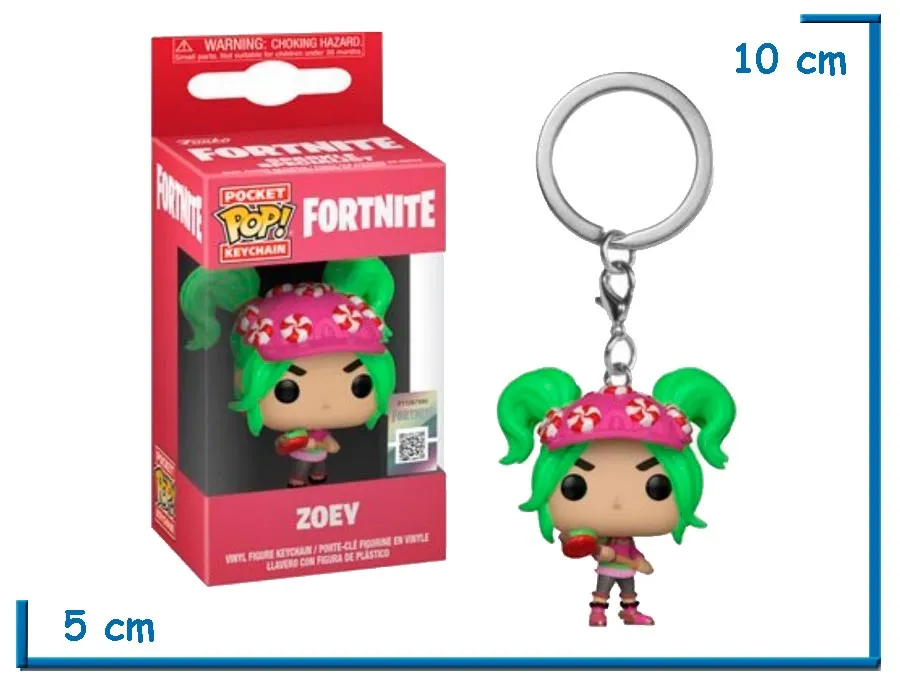 FUNKO POP LLAVERO ZOEY FORTNITE