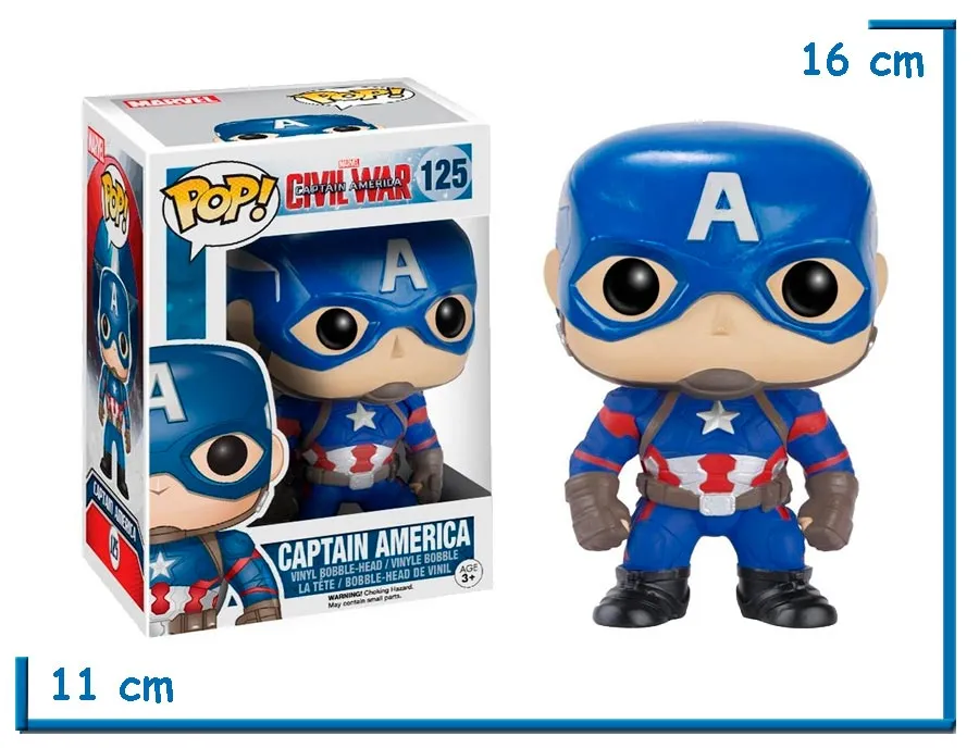 FUNKO POP CAPTAIN AMERICA CIVIL WAR