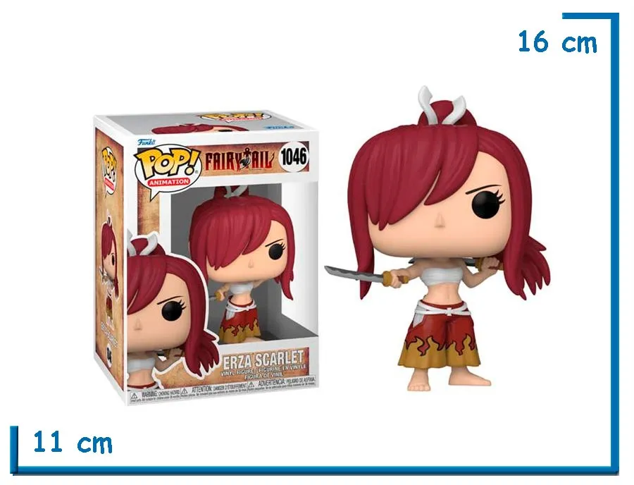 FUNKO POP ERZA SCARLET FAIRY TAIL