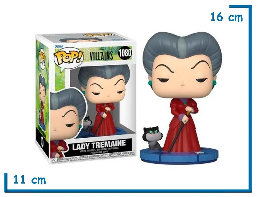 FUNKO POP LADY TREMAINE DISNEY VILLAINS