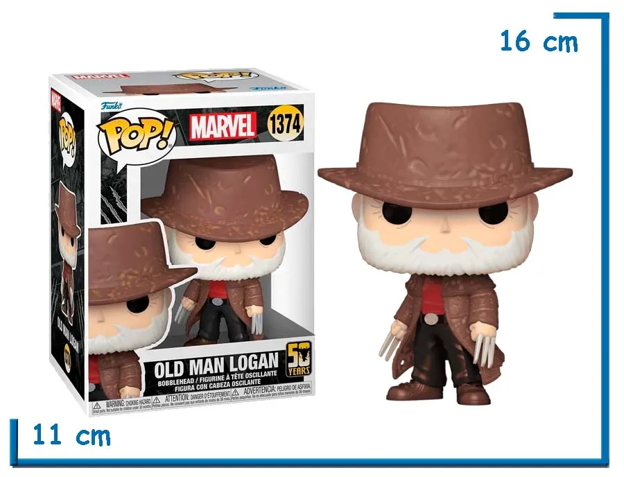 FUNKO POP OLD MAN LOGAN MARVEL WOLVERINE 50TH