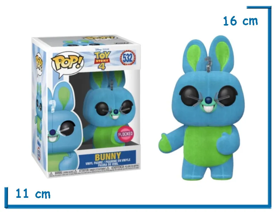 FUNKO POP BUNNY FLOCKED TS4