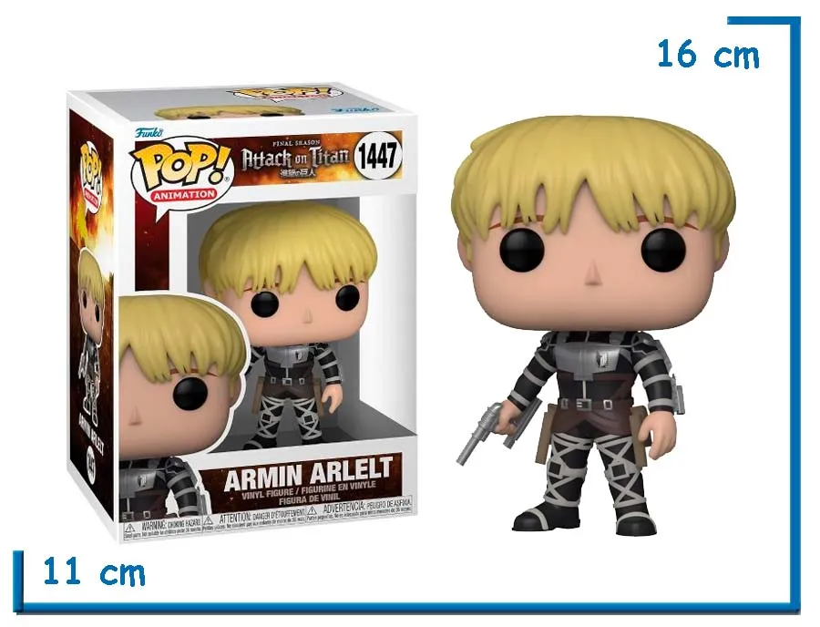 FUNKO POP ARMIN ARLELT ATTACK ON TITAN