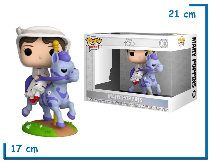FUNKO POP RIDES MARY POPPING DISNEY 100
