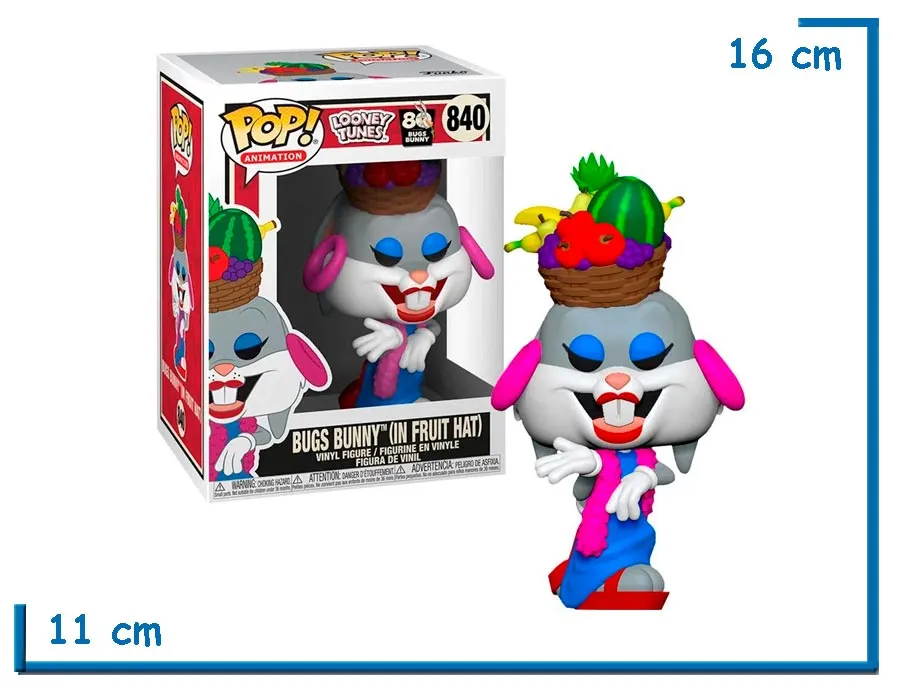 FUNKO POP BUGS BUNNY (IN FRUIT HAT) LT