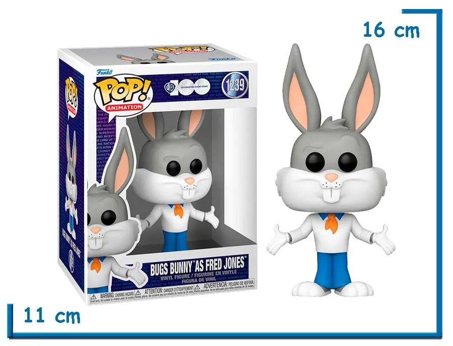 FUNKO POP BUGS BUMMY AS FRED JONES WB100
