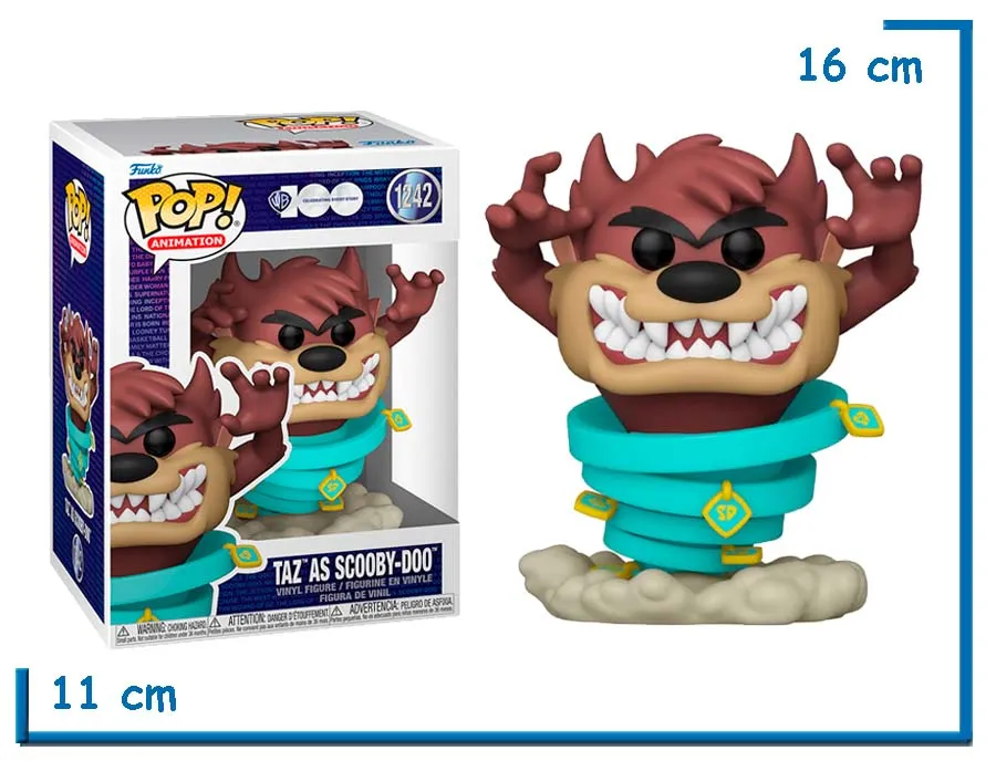 FUNKO POP TAZ AS SCOOBY-DOO WB100