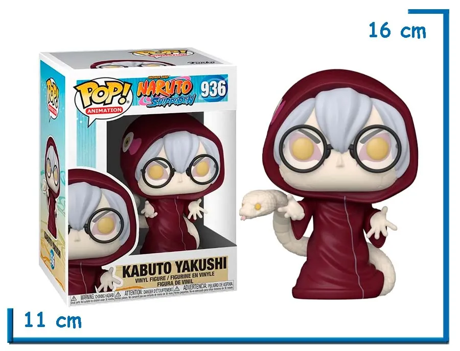 FUNKO POP KABUTO YAKUSHI NARUTO SHIPPUDEN