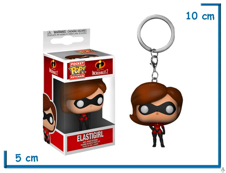 FUNKO POP LLAVERO ELASTICGIRL