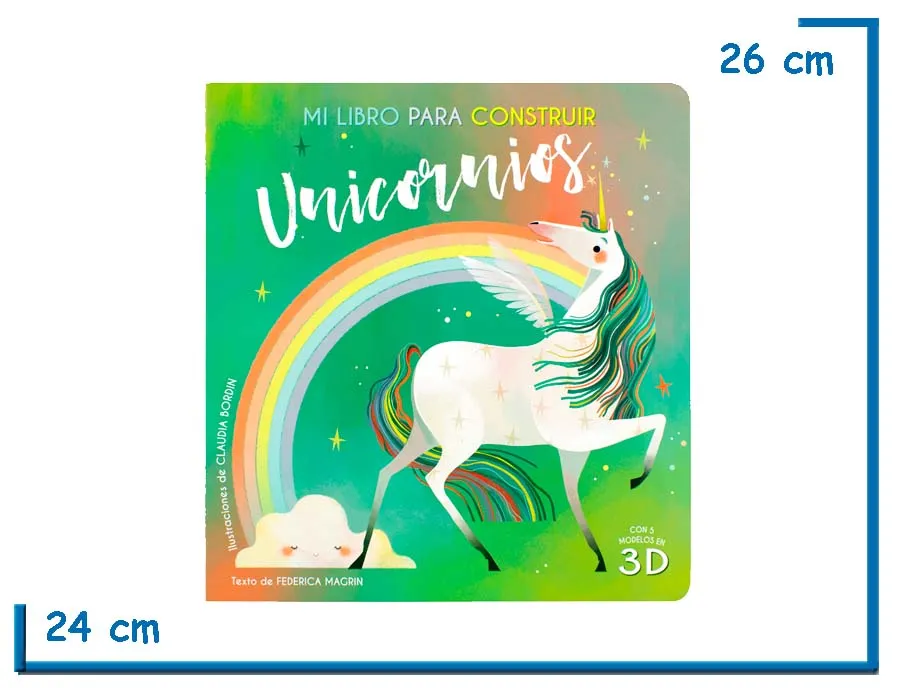 L.MI LIBRO PARA CONSTRUIR UNICORNIOS CON 5 MODELOS EN 3D