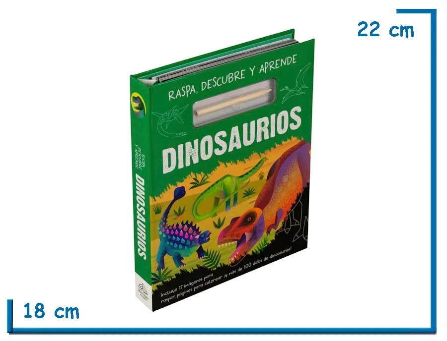 L.RASPA, DESCUBRE Y APRENDE DINOSAURIOS