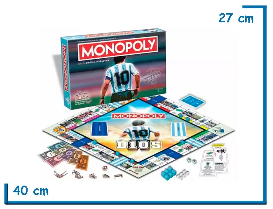 MONOPOLY EDICION DIEGO A. MARADONA