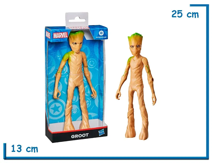 MARVEL GROOT SEMI ARTICULADO 24CM
