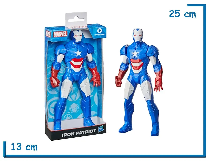 MARVEL IRON PATRIOT SEMI ARTICULADO 24CM
