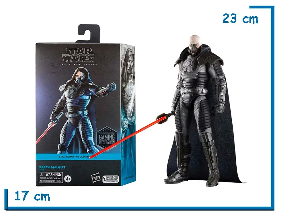 STAR WARS DARTH MALGUS SW TOR THE BLACK SERIES 15CM