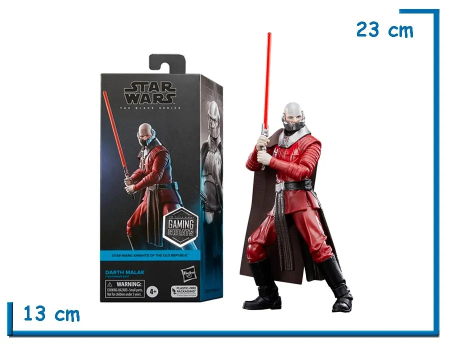 STAR WARS DARTH MALAK SW KOTOR THE BLACK SERIES 15CM