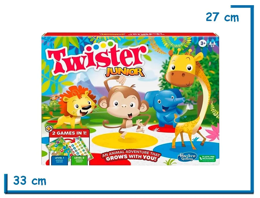 TWISTER JUNIOR 2 JUEGOS EN 1