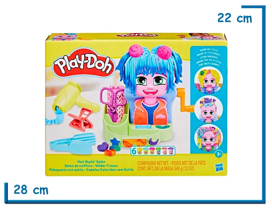 PLAY-DOH PELUQUERIA CON ESTILO PLAYSET