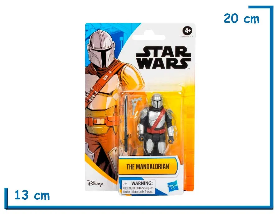 STAR WARS THE MANDALORIAN FIGURA 10CM CON ACCESORIOS