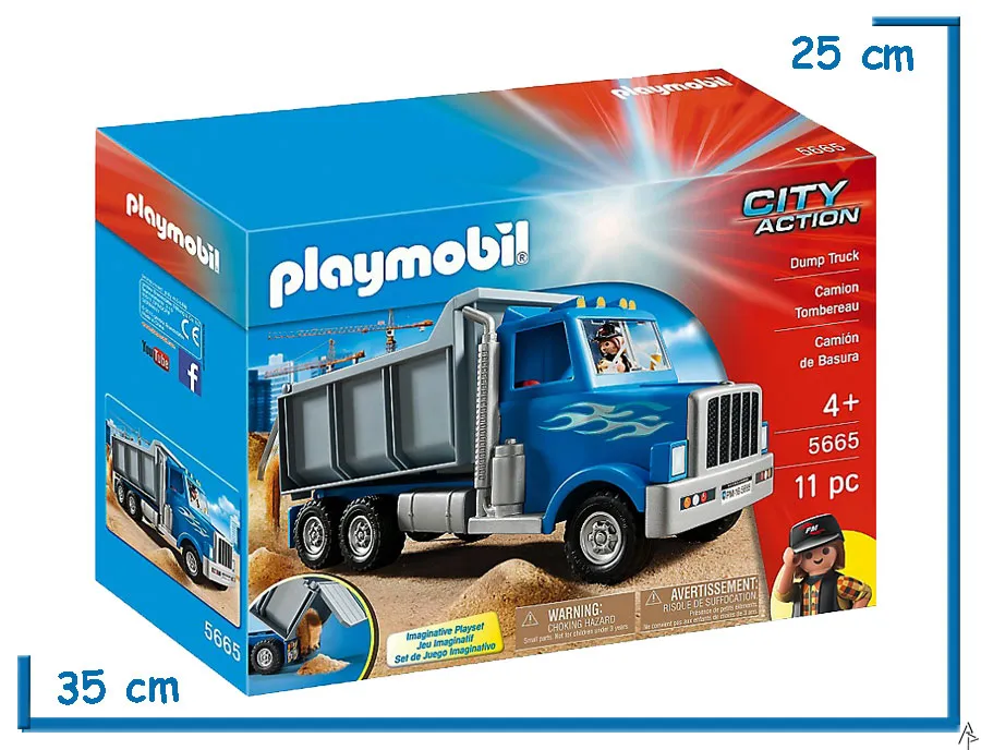 PLAYMOBIL CAMION VOLCADOR