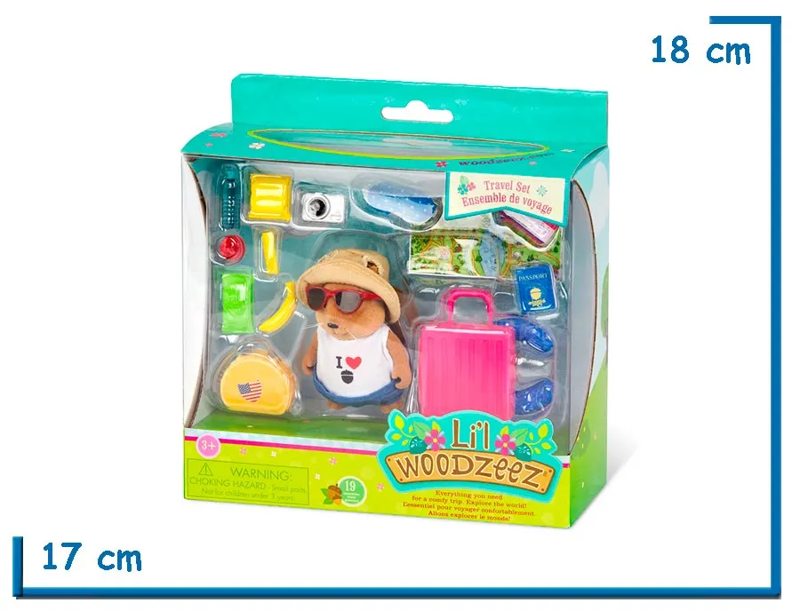 LIL WOODZEEZ TRAVEL SET