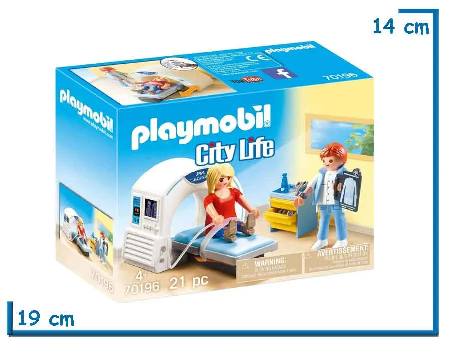 PLAYMOBIL CITY LIFE RADIOLOGO