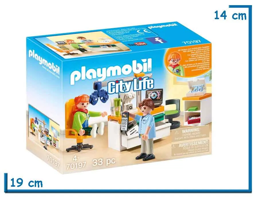 PLAYMOBIL CITY LIFE OFTALMOLOGO