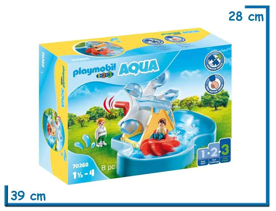 PLAYMOBIL 1.2.3 CARRUSEL ACUATICO