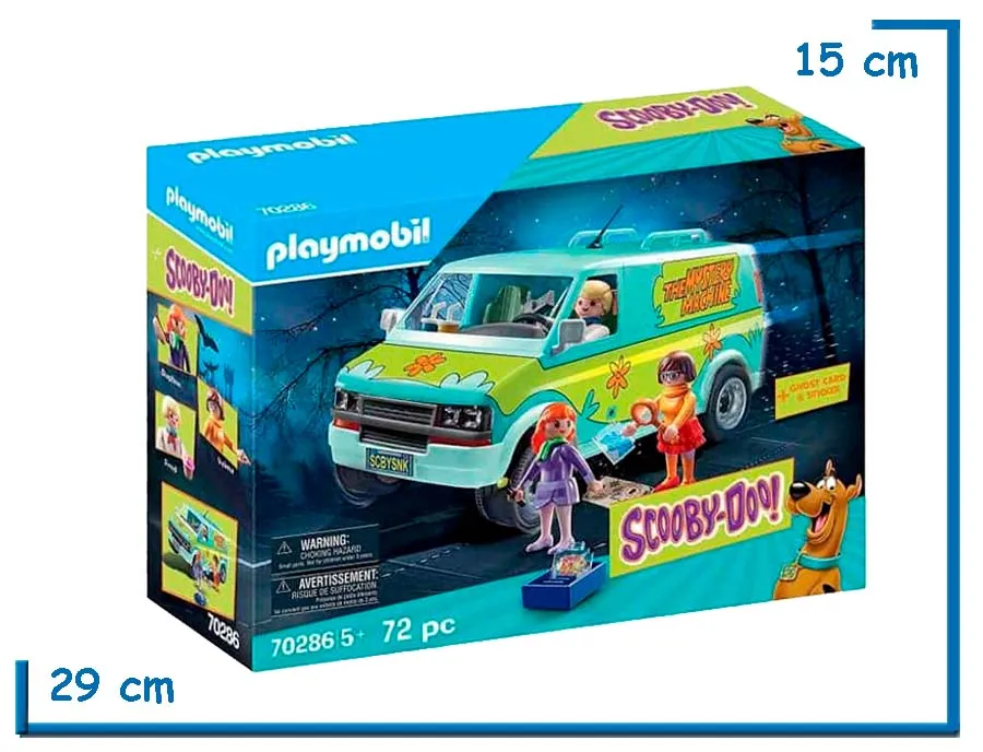 PLAYMOBIL SCOOBY-DOO LA MAQUINA DEL MISTERIO