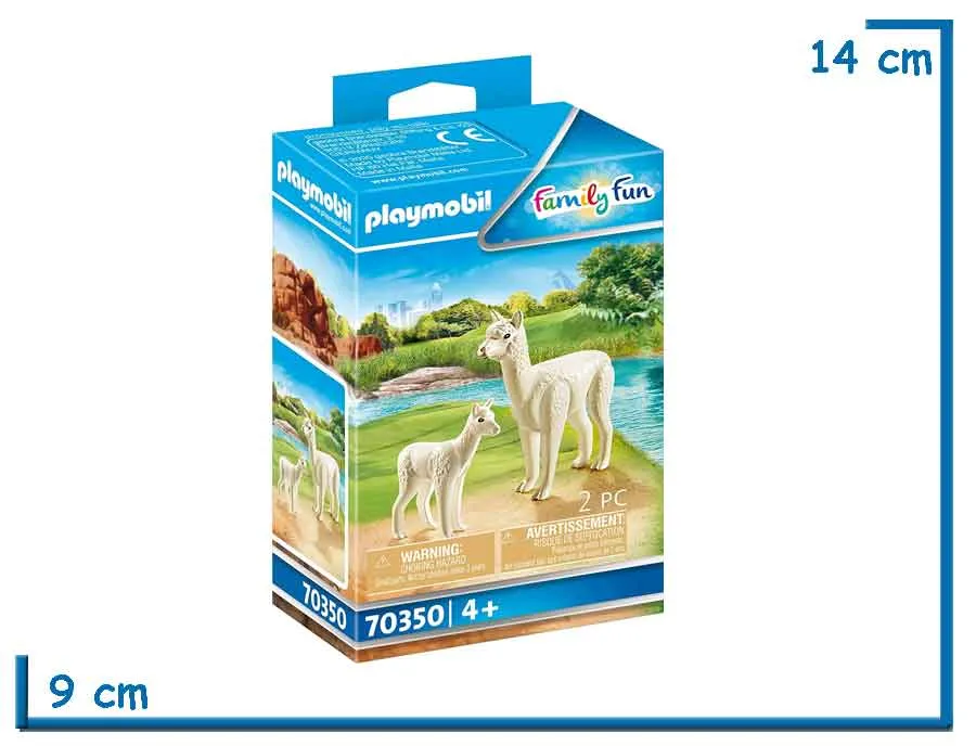 PLAYMOBIL FAMILY FUN ALPACA CON BEBE