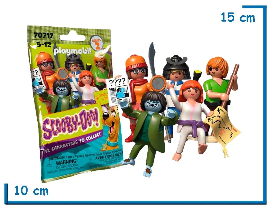 PLAYMOBIL SCOOBY-DOO! FIGURA MISTERIOSA SERIE 2