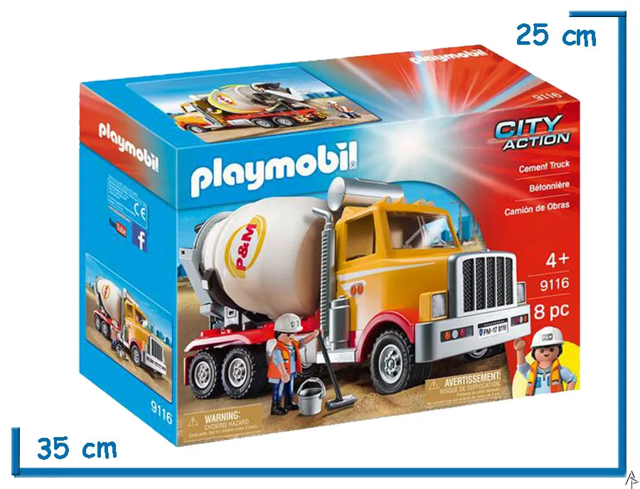 PLAYMOBIL CAMION CEMENTERO