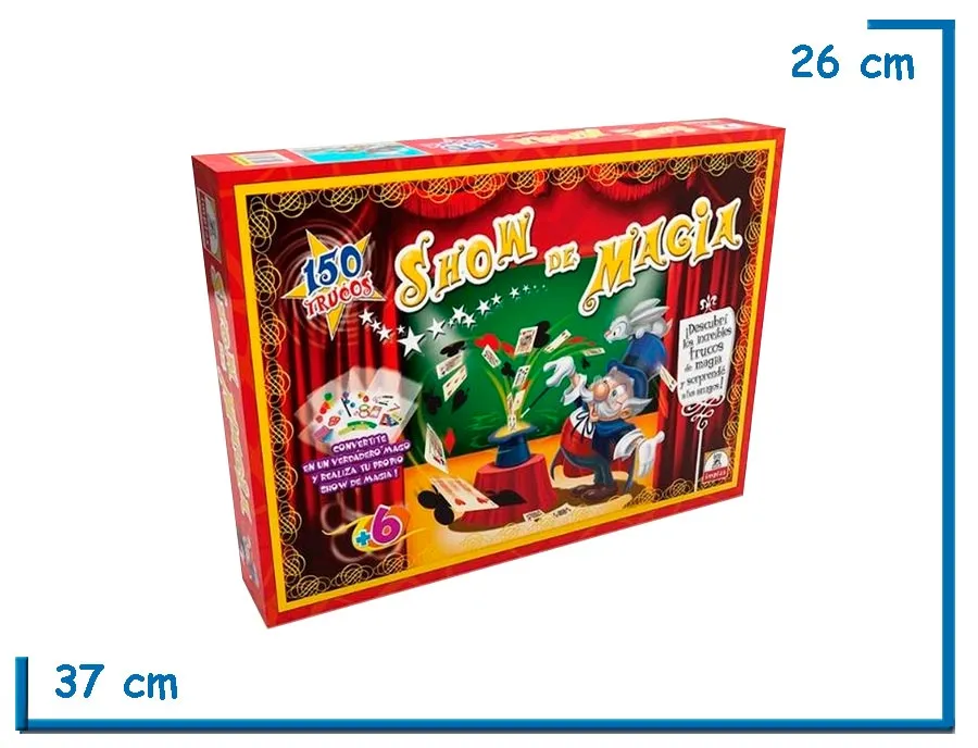 SHOW DE MAGIA 150 TRUCOS