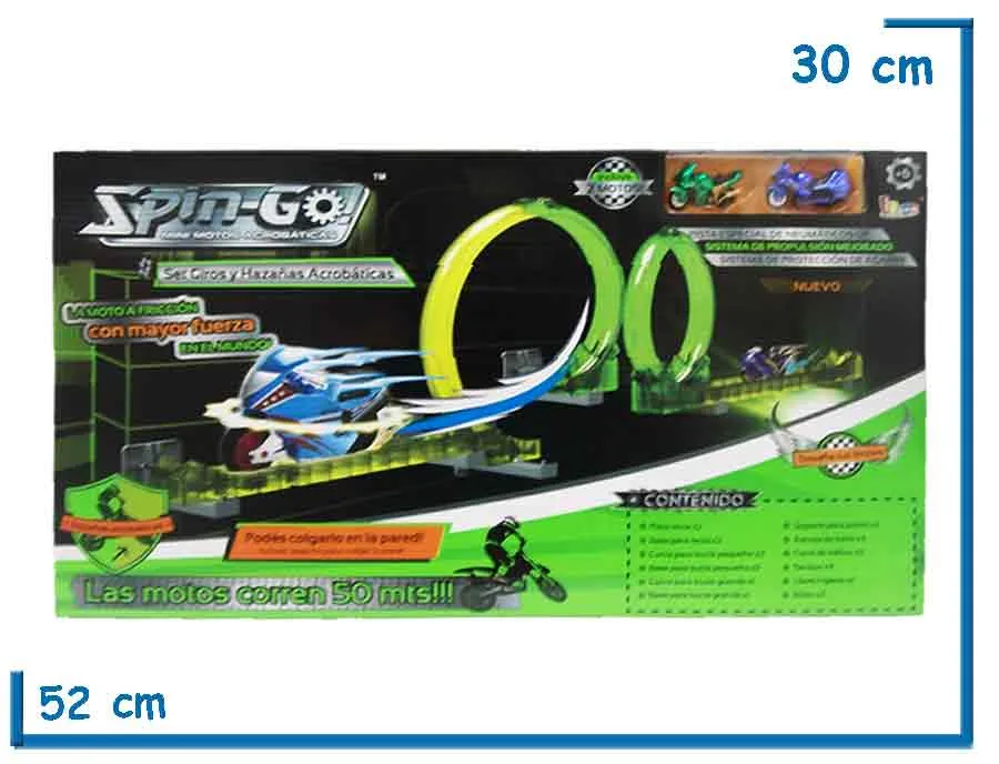 SPIN-GO SET GRANDE GIROS Y HAZA¥AS ACROBATICAS